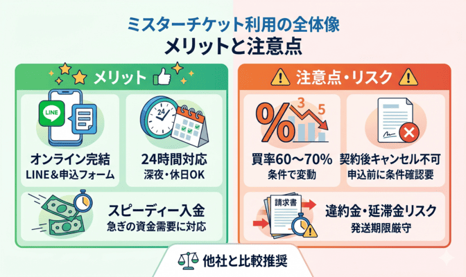 ミスターチケット利用のメリットと注意点の解説